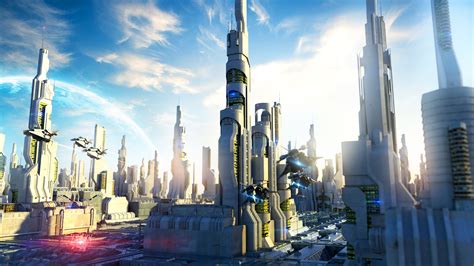 科幻城市|三维|场景|星辰sky - 原创作品 - 站酷 (ZCOOL)