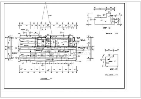 某火车站附近三星级宾馆全套建筑设计CAD施工图_火车高铁站_土木在线