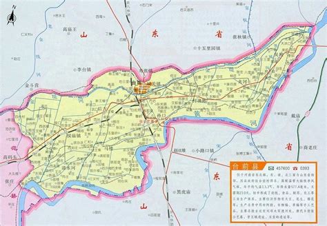 濮阳县地图