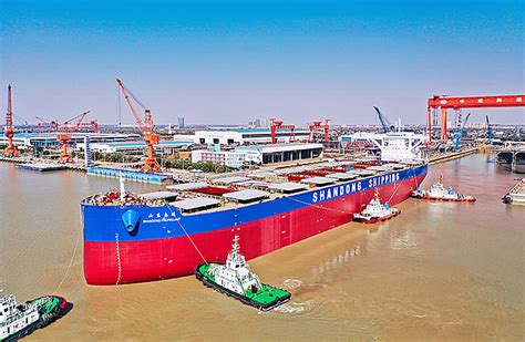 现代重工1艘LNG船交付 - 在建新船 - 国际船舶网