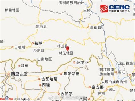 西藏林芝市巴宜区发生3.5级地震 震源深度10千米