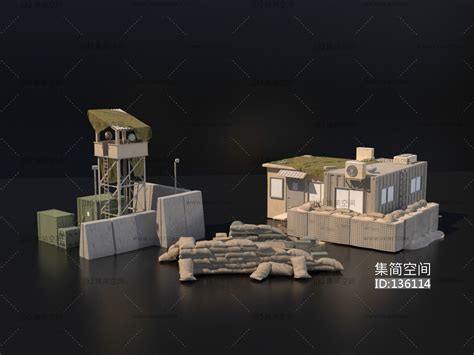 3D模型-现代军事器材模型-M0004267984-炫云云模型网