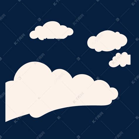 天空云朵图案素材图片免费下载-千库网