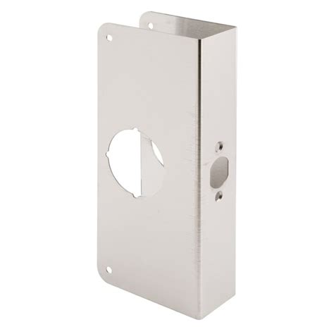 3-7/8-in W x 9-in H Matte Door Reinforcer Reinforcing Plate at Lowes.com