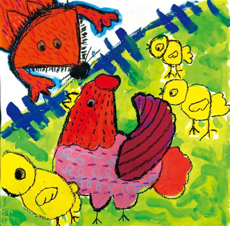 小鸡和狐狸 - 幼儿故事 - 故事365