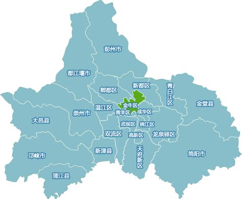 成都市青白江国土规划图（城乡体系）- 成都本地宝