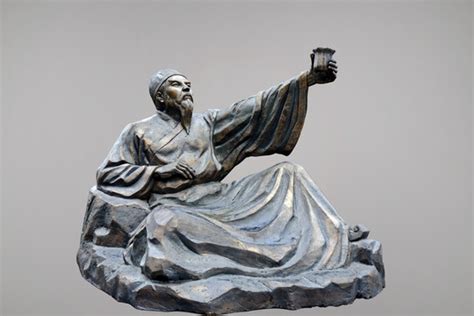 古代酒仙雕塑,雕塑艺术,文化艺术,摄影,汇图网www.huitu.com