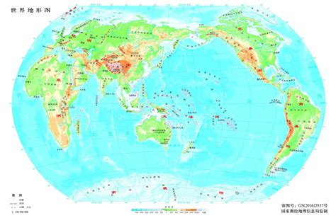 世界地图英文版高清版 - 世界地图全图 - 地理教师网