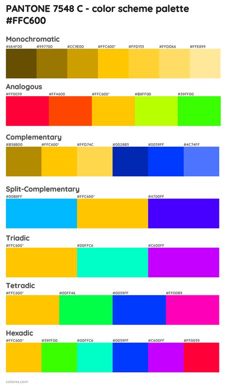 PANTONE 7548 C color palettes and color scheme combinations - colorxs.com