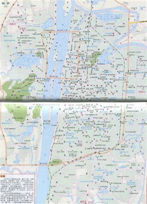 长沙市区地图_长沙地图库