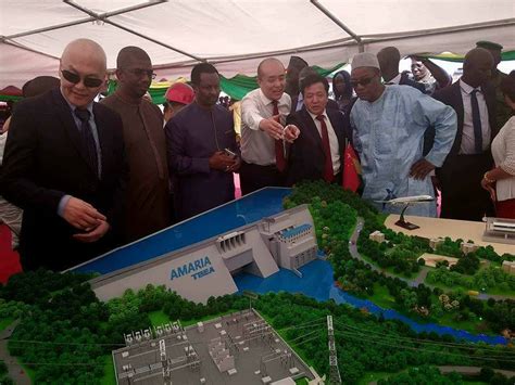 几内亚AMARIA水电站项目工程准备启动仪式
