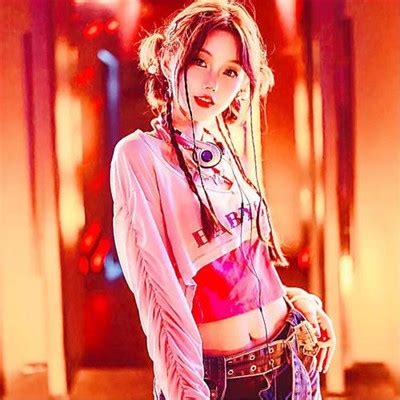 非主流头像夜场女生