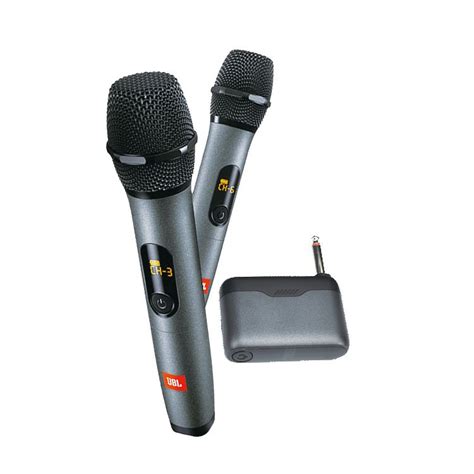 JBL Wireless microphone专业无线一拖二KTV舞台演出手持话筒麦克