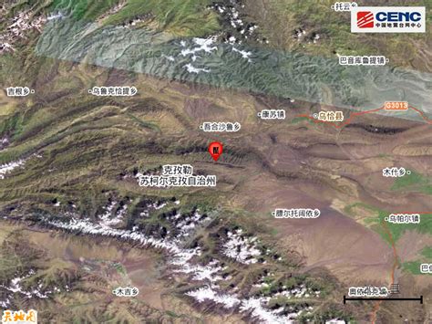 新疆喀什地区巴楚县发生4.5级地震_手机新浪网