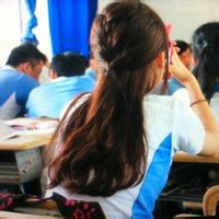 非主流头像女学生