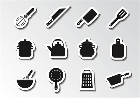 厨房用具图标图片素材免费下载 - 觅知网