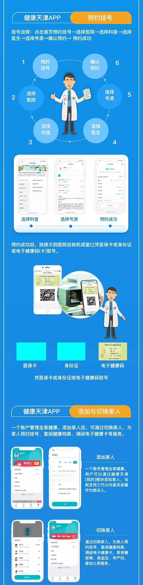 天津统一挂号平台——“健康天津APP”上线啦！一键预约三级医院！