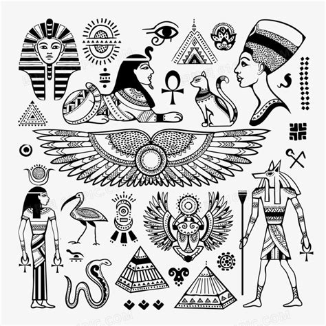 埃及文化元素图片免费下载_PNG素材_编号vo9ixll75_图精灵