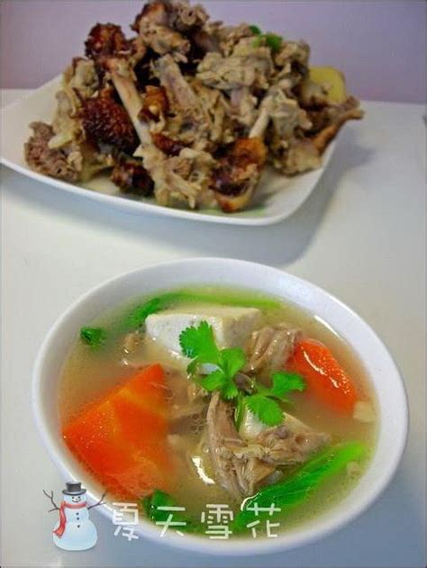 【超鲜的冬瓜鸭架汤的做法步骤图，怎么做好吃】一尾茶_下厨房