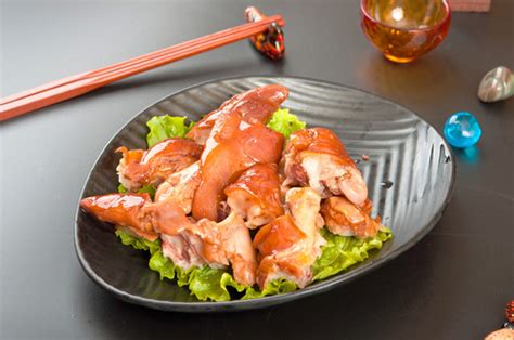 碳烤猪手,中国菜系,食品餐饮,摄影,汇图网www.huitu.com