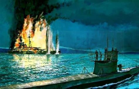 历史上的今天5月24日_1941年二战：英国皇家海军胡德号战列巡洋舰在北大西洋被德舰俾斯麦号击沉，全舰千余名官兵仅3人生还。