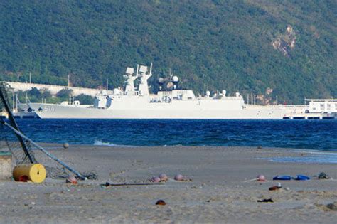 中国最新054A护卫舰“三亚”号正式加入南海舰队_湖北频道_凤凰网