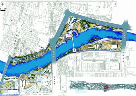 白浪河景观规划设计方案-建筑施工图-筑龙建筑设计论坛