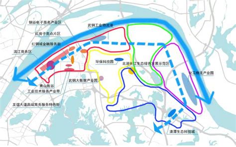 武汉青山区滨江商务区核心区（西片）实施性规划---BDP-搜建筑网