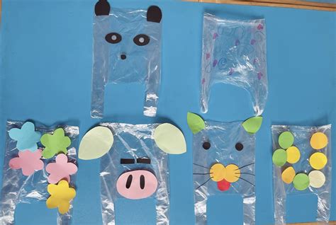 幼儿园环保衣 废塑料袋制作蓬蓬裙_塑料袋手工_巧巧手幼儿手工网