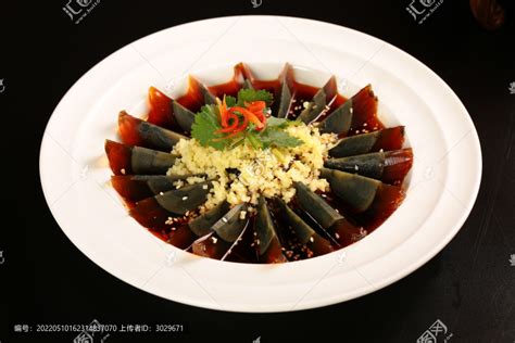 姜汁松花蛋,中国菜系,食品餐饮,摄影素材,汇图网www.huitu.com