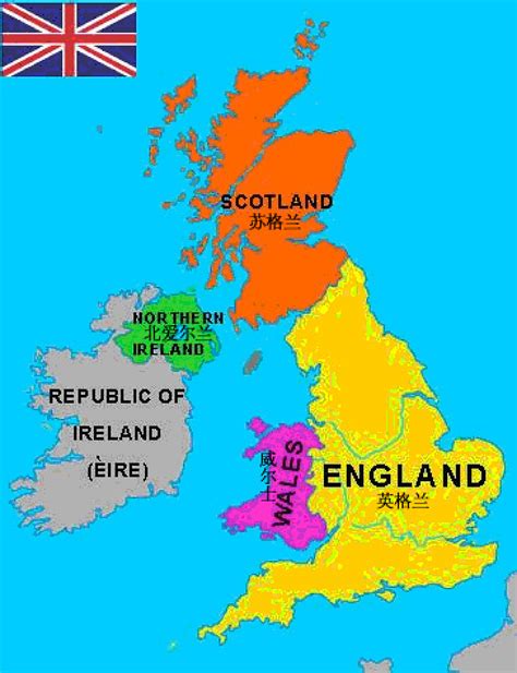英国地图。详细的轮廓和轮廓。联合王国的四个国家。英格兰，苏格兰，威尔士，北爱尔兰和马恩岛。所有孤立的白色背景。模板的设计。插画图片素材_ID ...