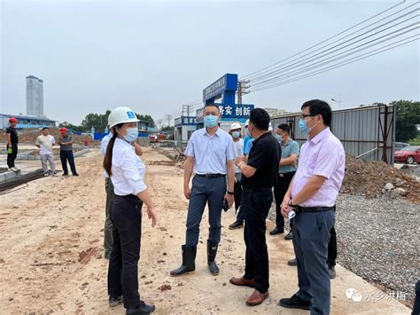 洪梅镇委副书记、镇长莫伟督导检查重点项目建设工作