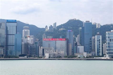 香港政府机构及中联办大楼-人民图片网