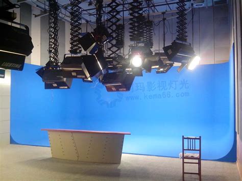 演播室灯光工程|浙江嘉兴海盐电视台虚拟演播室+实景造型|武汉珂玛影视灯光科技有限公司