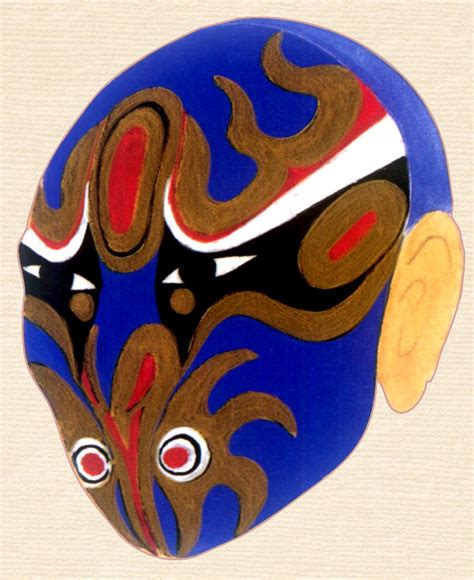 京剧脸谱-90(郭子义满床笏)图片
