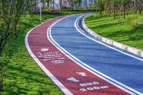 小区荧光塑胶跑道构建现代化生活-杭州宝力体育设施工程有限公司