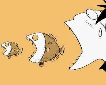 科学网—从匀速时代到差速时代：从大鱼吃小鱼到快鱼吃慢鱼的转变。 - 贾利军的博文