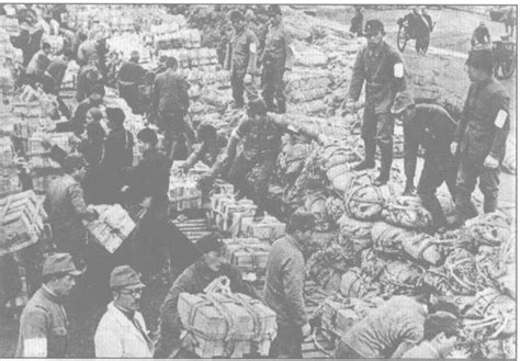 老照片：为保障侵略物资安全 日军在淮南铁路投入了大量兵力
