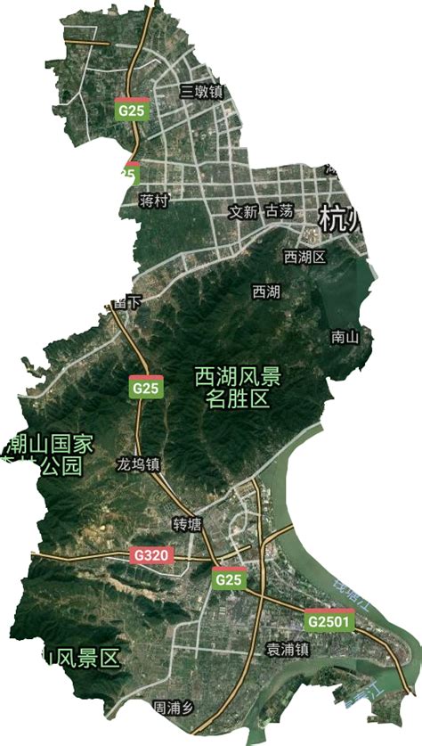 杭州市西湖区行政区划地图 西湖区人口与经济社会教育发展_房家网