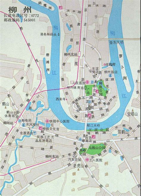 柳州柳南区地图-