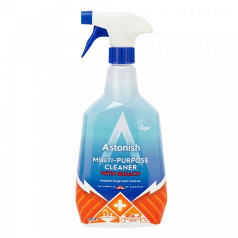 Astonish Multi Purpose Cleaner With Bleach Spray 750ml H7228 | Sealants ...