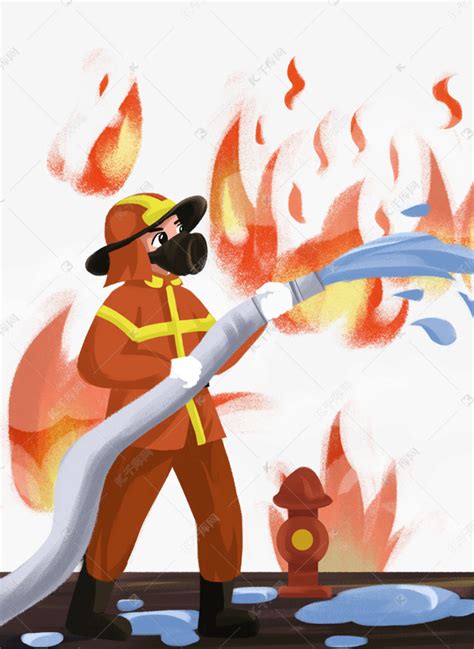 消防员灭火消防安全素材免费下载 - 觅知网
