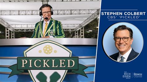 Watch Stephen Colbert Talks CBS’ ‘Pickled’ Pickleball Show & More with ...