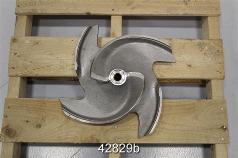 Used Goulds 3175 4x6x18 2/4-Vane CF8M Impeller #42829 for Sale at Can ...