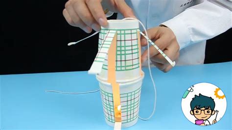 简单的幼儿园大班科学小制作之《纸杯旋转灯》 肉丁儿童网