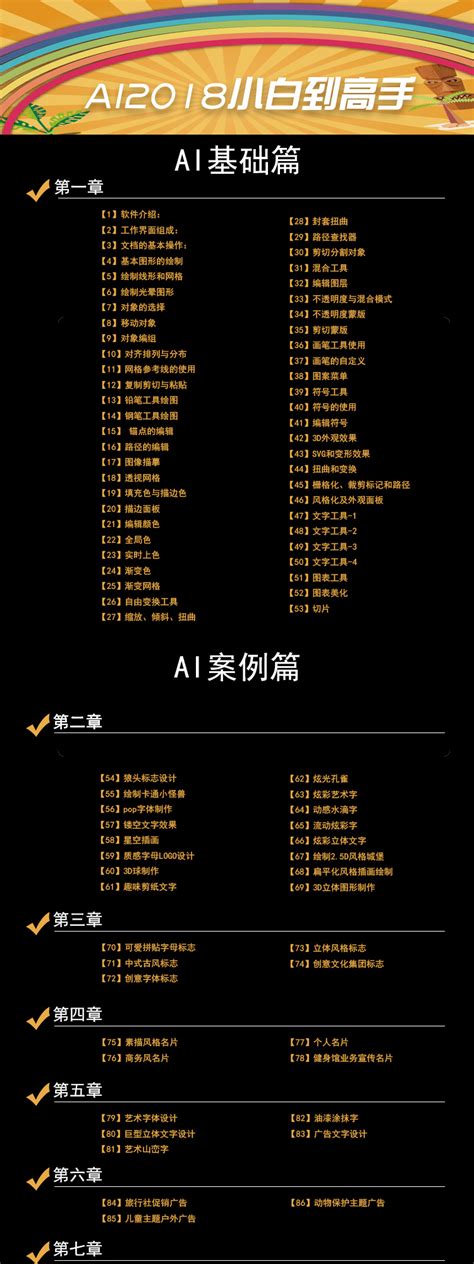 AI教程、illustrator2017全套视频教程平面设计【MICU课堂】-学习视频教程-腾讯课堂