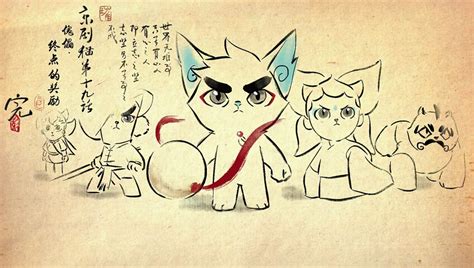 京剧猫 - 堆糖，美图壁纸兴趣社区