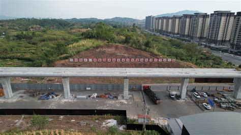 重庆市域铁路江跳线与轨道交通5号线正式贯通_时图_图片频道_云南网