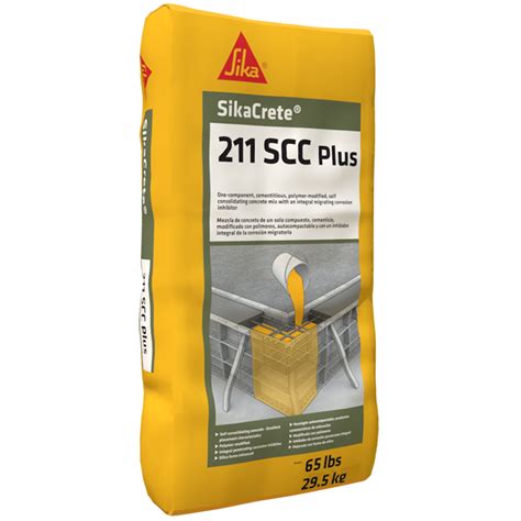 Sikacrete-211 SCC Plus is a one-component, cementitious, polymer ...
