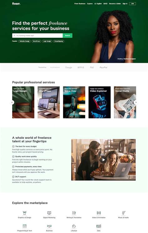 Fiverr 美国服务外包平台网站 - 乐享好物
